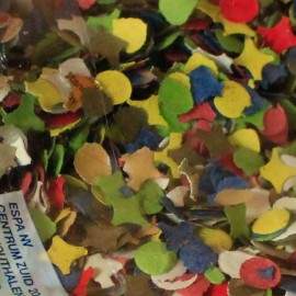 Sachet de confettis multicolore 110g