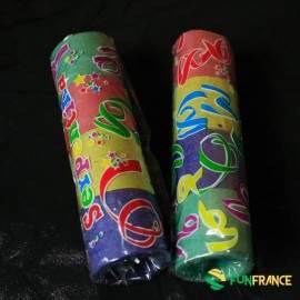 Rouleaux de serpentin multicolore (20 pièces)