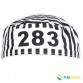 FUNFRANCE - Articles de fête et produits Hi-Tech : Chapeau de prisonnier noir et blanc - 3.958333€ - Chapeau de prisonnier noir 