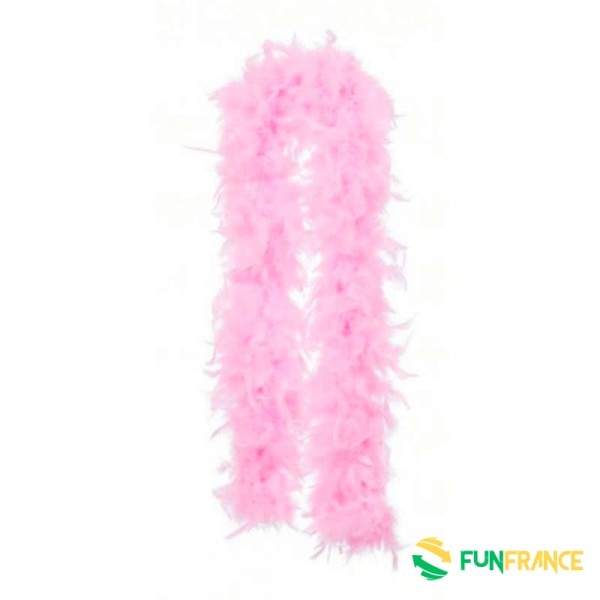 FUNFRANCE - Articles de fête et produits Hi-Tech : Boa rose 1,80m environ - 2€ - Boa rose 1,80m environ en sachet individuel.