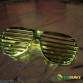 FUNFRANCE - Articles de fête et produits Hi-Tech : Lunettes de fête plastique brillantes barreaux - 1.5€ - Lunettes de fête plas