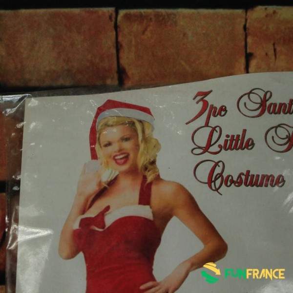 FUNFRANCE - Articles de fête et produits Hi-Tech : Déguisement mère Noël sexy 3 pièces - 10.791667€ - Vous vous prépariez pour r