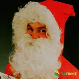 Barbe blanche père Noël LUXE