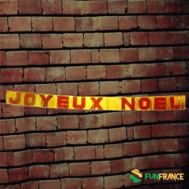 Guirlande joyeux noël à accrocher