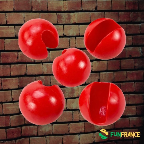 FUNFRANCE - Articles de fête et produits Hi-Tech : Nez de clown rouge à pincer - 0.291667€ - Nez de clown rouge à pincer sur le 