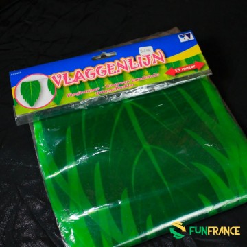 FUNFRANCE - Articles de fête et produits Hi-Tech : Guirlande feuille 15M - feuille de 35cm - 2.7€ - Guirlande feuille 15M - Feui