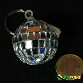 Boule à facettes à suspendre miroir 4cm