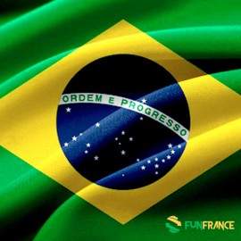 Drapeau Brésil 90x150cm