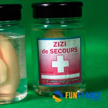 FUNFRANCE - Articles de fête et produits Hi-Tech : Foufoune de secours en bocal - 5.75€ - En cas d'urgence uniquement. Foufoune 