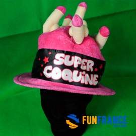 Chapeau SUPER COQUINE