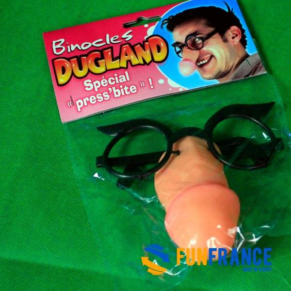 FUNFRANCE - Articles de fête et produits Hi-Tech : Binocles DUGLAND adulte - 4.041667€ - Binocles DUGLAND spécial Press'bite. Po