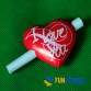 FUNFRANCE - Articles de fête et produits Hi-Tech : Coeur I LOVE YOU pour message d'amour - 3.533333€ - Petit coeur avec papier d