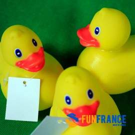 Canard de bain jaune 8cm