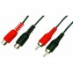 FUNFRANCE - Articles de fête et produits Hi-Tech : Hama câble de liaison RCA 2 MÂLES 2 FEMELLES 1,5M - 2.34€ - Câble RCA 2x Mâle