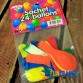 FUNFRANCE - Articles de fête et produits Hi-Tech : Sachet 24 ballons gonflables 25cm - 2.466667€ - Lot de 24 ballons couleur de 