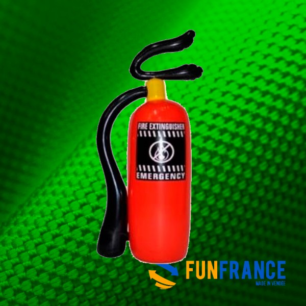 FUNFRANCE - Articles de fête et produits Hi-Tech : Extincteur gonflable 50cm - 4.083332€ - Extincteur gonflable de 50cm environ.