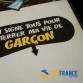 FUNFRANCE - Articles de fête et produits Hi-Tech : T-shirt humour "On signe tous pour enterrer ma vide de garçon" - 11.583333€ -