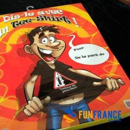 T-shirt message à personnaliser