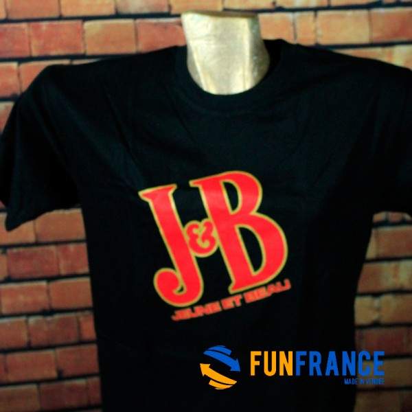 FUNFRANCE - Articles de fête et produits Hi-Tech : T-shirt humour JEUNE & BEAU - 15.9€ - T-shirt haute qualité humour JEUNE &amp