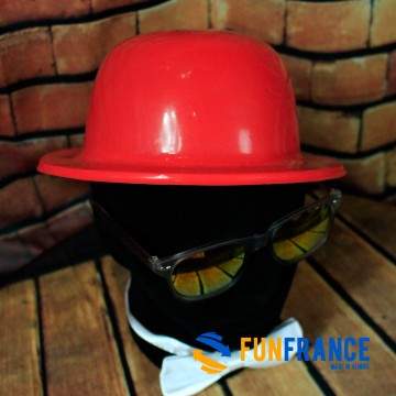 FUNFRANCE - Articles de fête et produits Hi-Tech : Chapeau melon plastique enfant Vert - 1.625€ - Chapeau melon plastique enfant