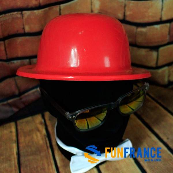 FUNFRANCE - Articles de fête et produits Hi-Tech : Chapeau melon plastique enfant Vert - 1.625€ - Chapeau melon plastique enfant