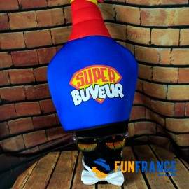 Toque chapeau humour Super Buveur