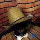 FUNFRANCE - Articles de fête et produits Hi-Tech : Chapeau cowboy en paille NATURE - 1.625€ - Chapeau cowboy en paille NATURE. M