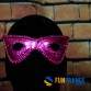 FUNFRANCE - Articles de fête et produits Hi-Tech : Masque loup carnaval violet - 1.233333€ - Masque loup PVC rigide violet brill