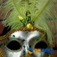 FUNFRANCE - Articles de fête et produits Hi-Tech : Masque loup carnaval luxe à plumes - 2.666667€ - Masque loup carnaval luxe à 