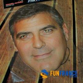 Masque carton STARS "Georges Clooney"