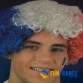 FUNFRANCE - Articles de fête et produits Hi-Tech : Perruque afro France (Bleu, Blanc, Rouge) - 3.5€ - Perruque aux couleurs de l