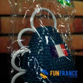 Hochet avec drapeau France