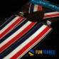 FUNFRANCE - Articles de fête et produits Hi-Tech : Bretelles équipe de France (Bleu Blanc Rouge) - 3.3€ - Paire de bretelles éla