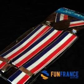 Bretelles équipe de France (Bleu Blanc Rouge)