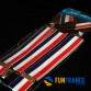 FUNFRANCE - Articles de fête et produits Hi-Tech : Bretelles équipe de France (Bleu Blanc Rouge) - 3.3€ - Paire de bretelles éla
