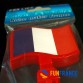FUNFRANCE - Articles de fête et produits Hi-Tech : Crécelle FRANCE Bleu Blanc Rouge 17 x 7,5cm - 1.4€ - Crécelle FRANCE Bleu Bla