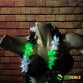 FUNFRANCE - Articles de fête et produits Hi-Tech : Collier fleurs Hawaï vert, blanc et noir 6cm - 0.625€ - Collier de fleurs Tah