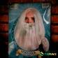 FUNFRANCE - Articles de fête et produits Hi-Tech : Perruque druide avec barbe blanche - 10.75€ - Perruque de druide avec sa long