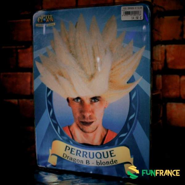 FUNFRANCE - Articles de fête et produits Hi-Tech : Perruque Dragon "B" Blonde - 12.416667€ - Perruque Dragon "B" Blonde. Les des