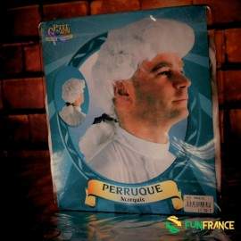 Perruque Marquis blanche