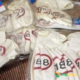Ballon gonflable anniversaire (Plusieurs âges disponibles)