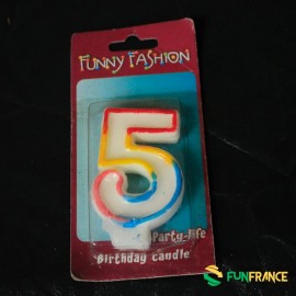 Bougie chiffre anniversaire